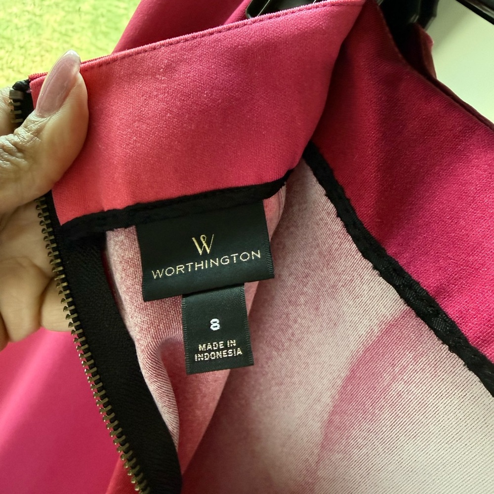 Worthington Fuchsia Skirt